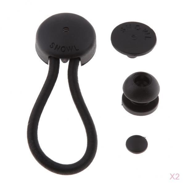 Camping - Black Ball Bungee Cords Canopy Tie