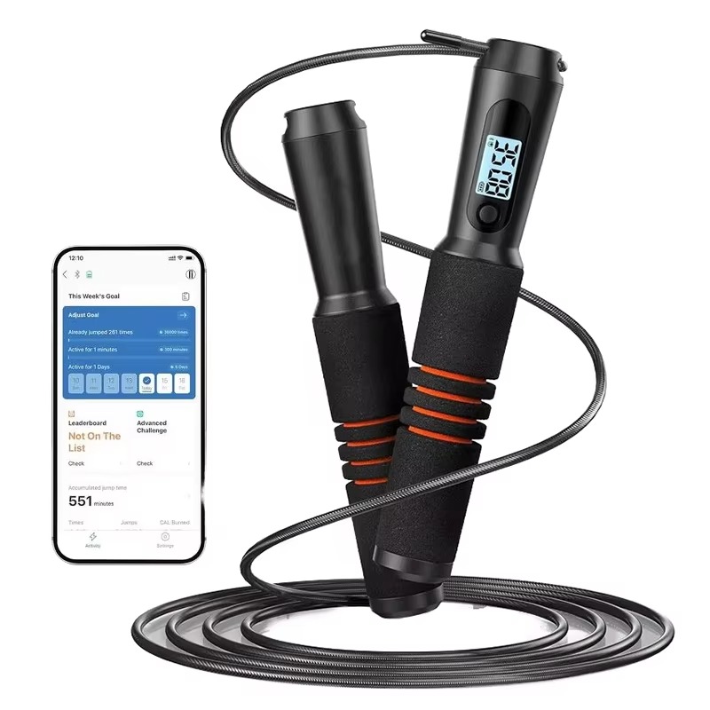 Smart Jump Rope Digital Counter - YTYINYTYINSmart Adjustable Digital Jump Rope Fitness