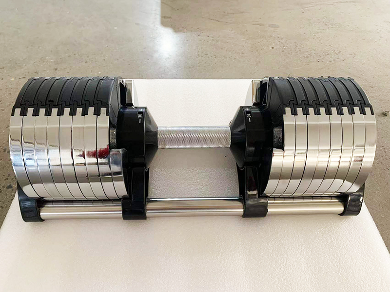 Chrome Adjustable Dumbbell Pai - огляд і ціна Adjustable Dumbbell Pair 40Kg