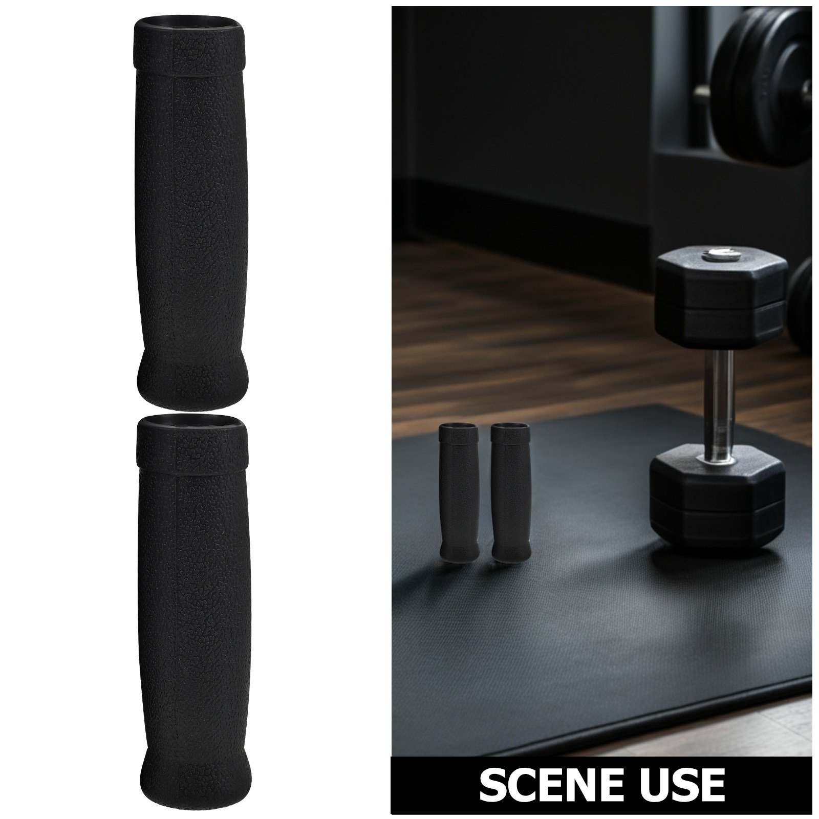 2Pcs Barbell Grips Handle Grip - огляд і ціна Fitness Equipment