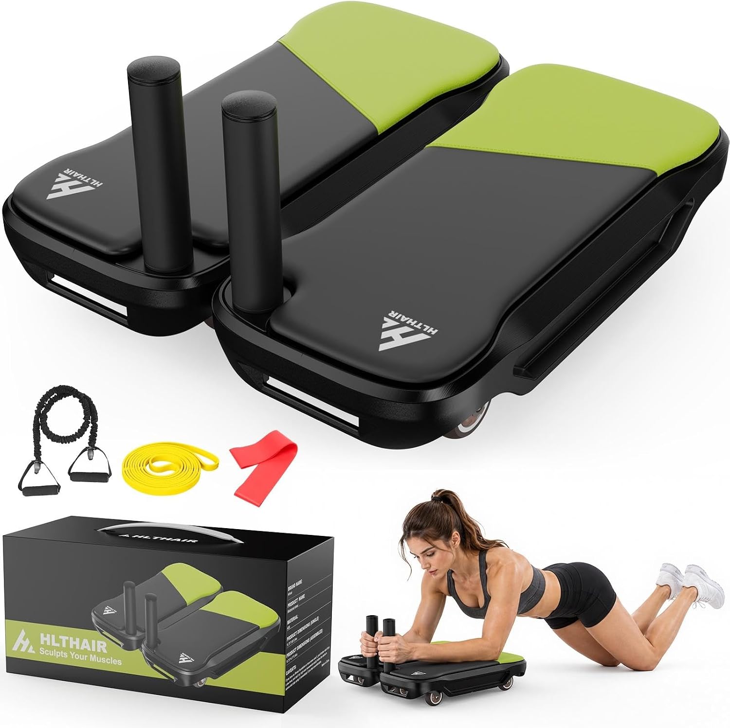 Ab Wheel Core Trainer with Det - огляд і ціна Ab Roller Wheel With Elbow Support