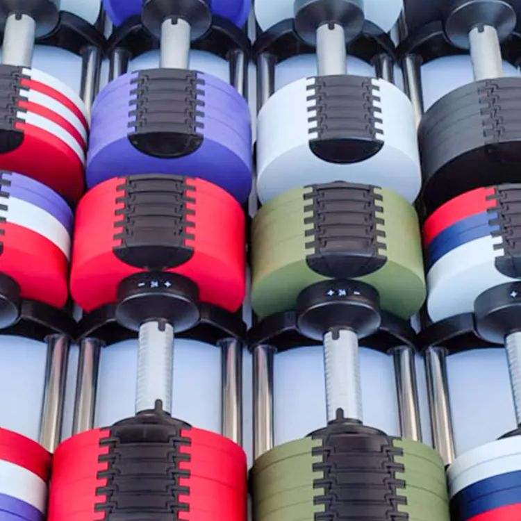 Multi-Color Adjustable Dumbbel - огляд і ціна Adjustable Dumbbell Pair 40Kg