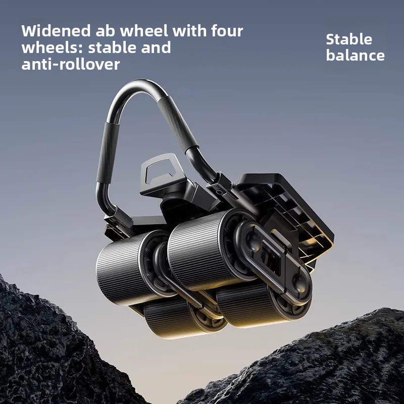 Auto Rebound 4 Wheel Ab Roller - огляд і ціна Ab Roller Wheel With Elbow Support