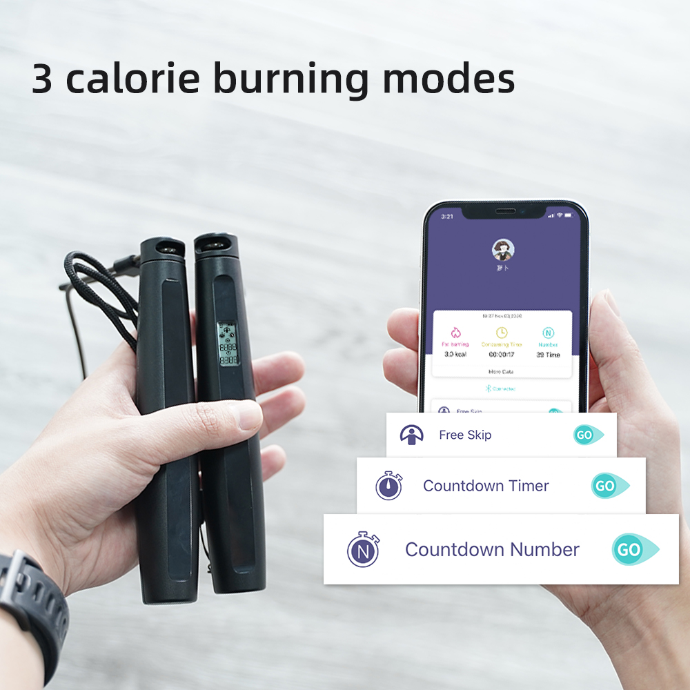 Smart Skipping Rope for Fitnes - огляд і ціна Smart Jump Rope Digital Counter