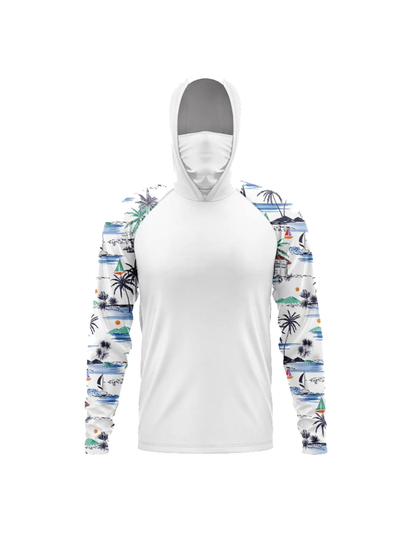Men's Fishing Hooded Long Slee - огляд і ціна Hiking