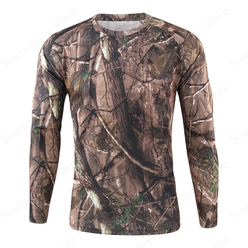 Mens Camo Long Sleeve T Shirt  - огляд і ціна Hiking