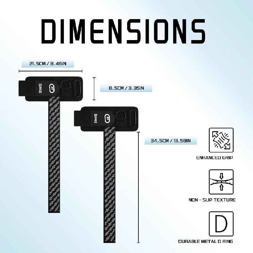 2Pcs Weightlifting Wrist Strap - огляд і ціна Wrist Wraps Weightlifting Support