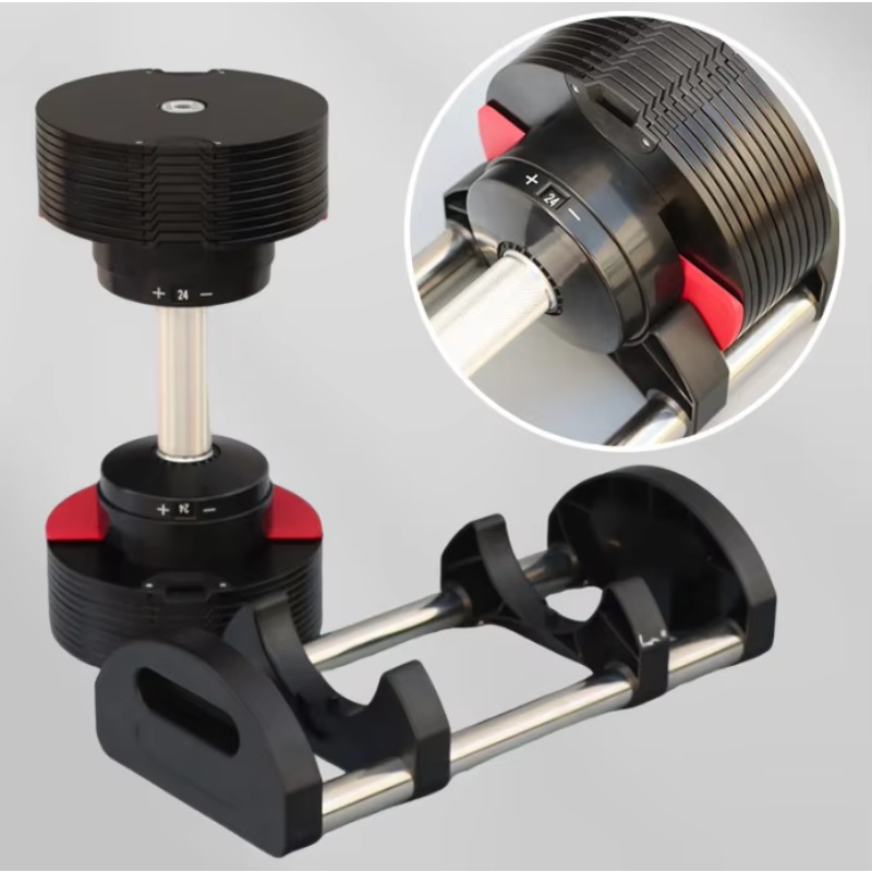 Adjustable 36kg Electroplated  - огляд і ціна Adjustable Dumbbell Pair 40Kg